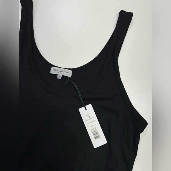 Michael Stars Theo Tank Jumpsuit in Black Size Medium New With Tags - Picture 4 of 12